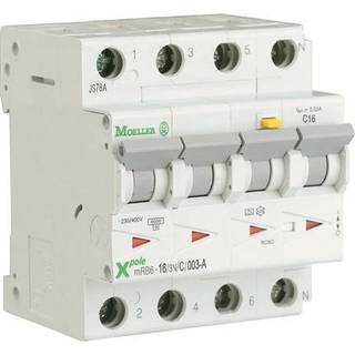 Eaton Kombiafbryder 4p, 20A, c, 4,5 ka, 30 ma,
