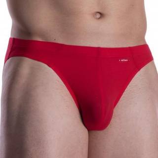 Olaf Benz Herren Slip weiß Mikrofaser/Funktion unifarben