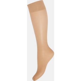 Decoy Silk Look (15 Den) Sand 2-Pack Knee High One Size