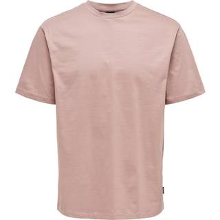 ONLY & SONS t-shirt i hvid til herre | Relaxed fit |