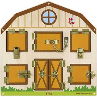 VIGA Interaktivt Åbne/Lukke-Hus 44x44 cm