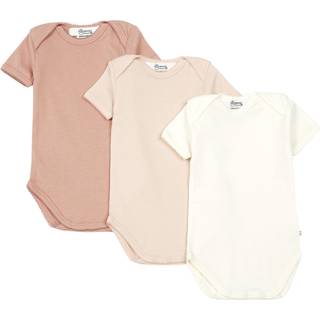 Bonpoint Baby set of 3 cotton bodysuits - pink - M 6