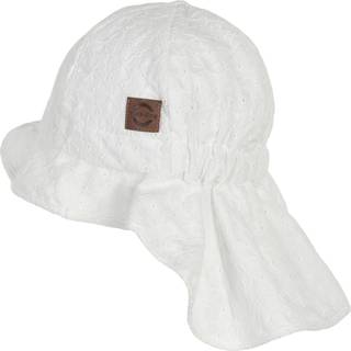 Mikk-line Solhat Hvid Broderie Anglaise