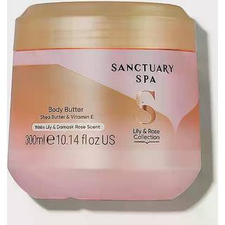 Sanctuary Spa Lily & Rose Dyb fugtgivende kropscreme 300 ml - 300 ml