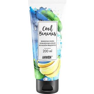 Anwen Cool Bananas farvemaske Til brunt til mørkt hår 200 ml - 200 ml