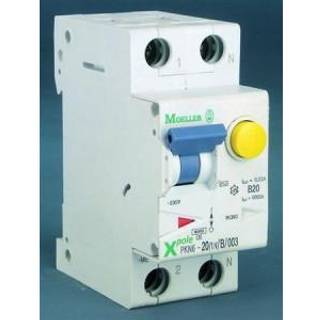 Eaton Kombiafbryder, 2P, 16A, b, 6 ka, 30 ma,