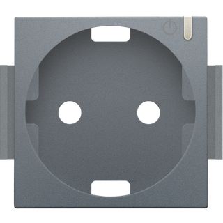 Niko Afdæk smart stikk steel grey