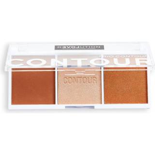 Relove by Revolution Colour Play Contour Trio Palette Baked Sugar