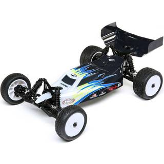 Losi - LOS01016T2 - 1/16 Mini-B 2WD Buggy Brushed RTR Black/White - Sort
