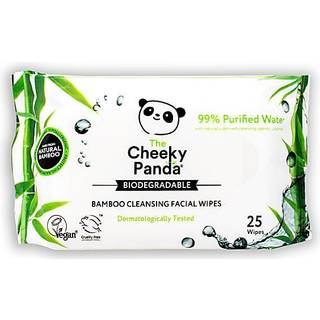 Cheeky Panda Bamboo Cleansing Facial Wipes Våde renseservietter til sensitiv hud 25 stk. - 25 stk.