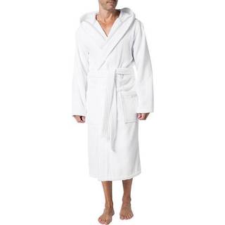 JOOP! Herren Bademantel weiß Baumwolle & Mix unifarben