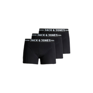 Jack & Jones 3pak underbukser/boksershorts i sort til herre