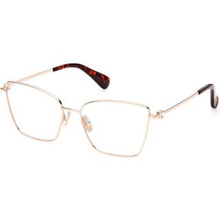 Max Mara Kvinde MM5048 033 Optiske stel Metal Guld Sommerfugl Normal