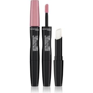 Rimmel Lasting Provocalips Double Ended Langtidsholdbar læbestift Skygge 220 Come Up Roses 3,5 g - 3,5 g