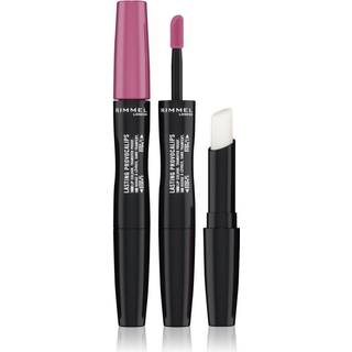 Rimmel Lasting Provocalips Double Ended Langtidsholdbar læbestift Skygge 410 Pinky Promise 3,5 g - 3,5 g
