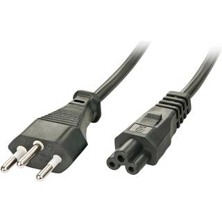 LINDY IEC320-C5f-schweiz.Netzst. 2m
