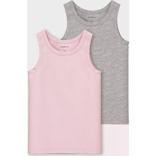 Name it 2-pak undertrøje/tank top i lyserød til piger