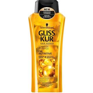 Schwarzkopf Gliss Oil Nutritive Nærende shampoo Med olie 400 ml - 400 ml
