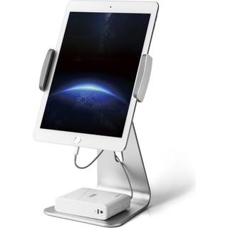WERGON - Freja - iPad / Tablet - Aluminium Justerbar Design holder 7-13" - Sølv