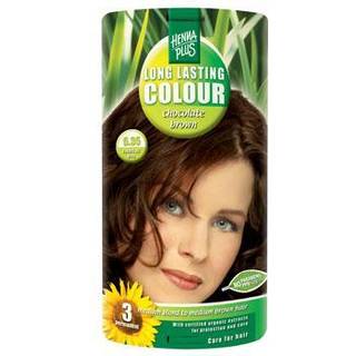 Hennaplus 5.35 hårfarve chocolate brown - 40 ml.