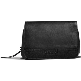muud clutch Hazel, læder, sort