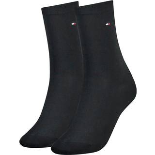 Tommy Hilfiger 2-pak Women Classic Casual Socks - Darkblue - Str 35/38 * Kampagne *