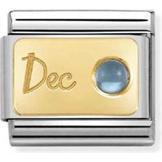 Nomination December Topaz Birthstone Charm - Gold