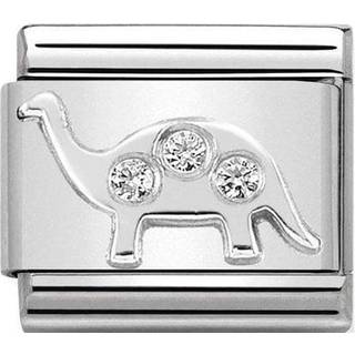 Nomination Brontosaurus Dinosaur Charm - Silver