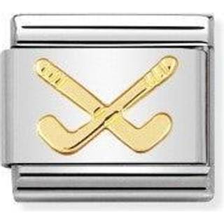 Nomination Hockey Clubs Charm - Gold