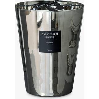 Baobab Collection Les Exclusives Platinum duftlys 24 cm - 24 cm