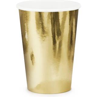 Papir Kopper Guld 220 Ml.- 6 Stk