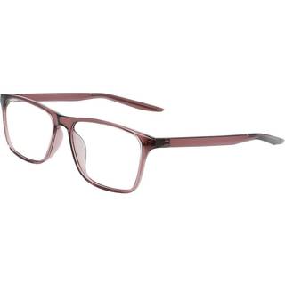Nike Unisex NIKE 7125 201 Optiske stel Plast Brun Firkantet