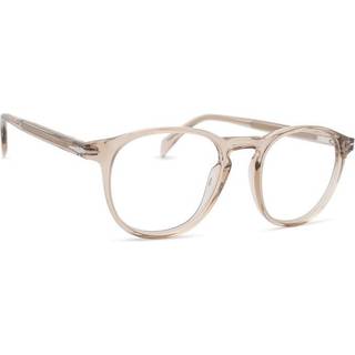 DAVID BECKHAM Mand DB 1018 79U Optiske stel Acetat Grå Rund