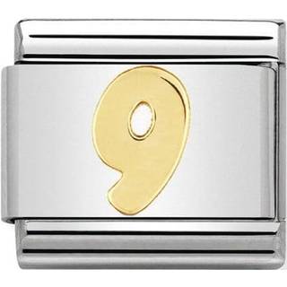 Nomination Classic - Composable Classic - Zahl 9 - 030102/09 - silber