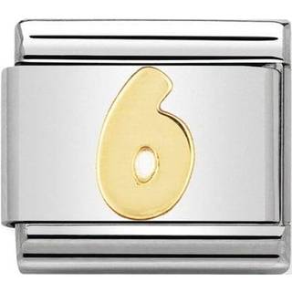 Nomination Classic - Composable Classic - Zahl 6 - 030102/06 - silber