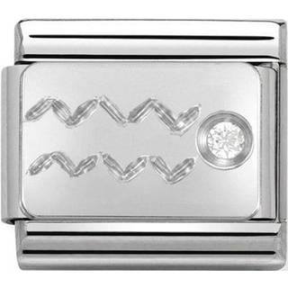 Nomination Aquarius Zodiac Charm - Silver
