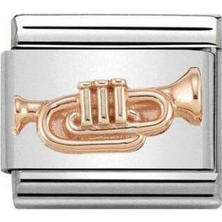 Nomination Rose Gold Trumpet Charm
