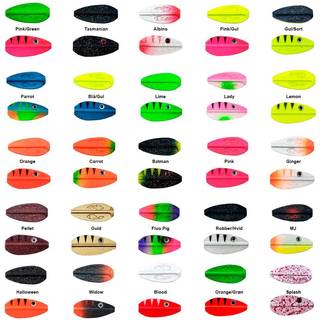 Fishnote Tasty Pink/Yellow Gennemløber 5,6g