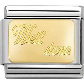 Nomination Well Done Charm - Gold