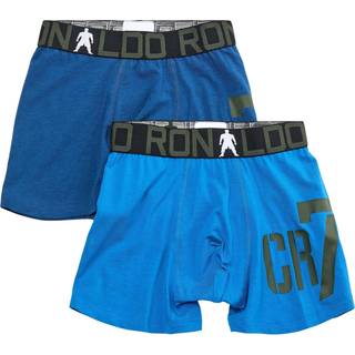 CR7 Cristiano Ronaldo 2-pak Boys Trunk Briefs - Blue - 116/128