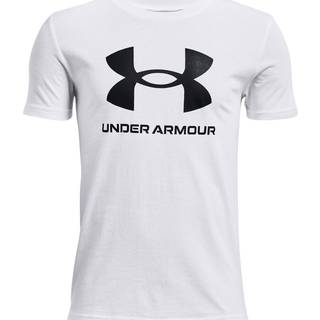 T-shirt Under Armour UA Sportstyle Logo SS 1363282-100 Størrelse YXS