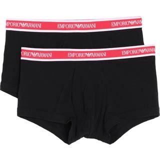 EMPORIO ARMANI Herren Trunks schwarz Baumwolle & Mix unifarben