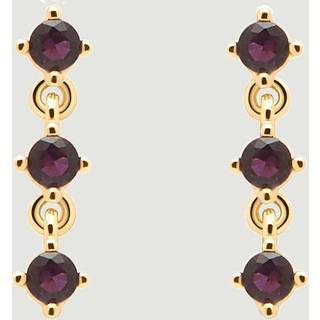 PDPAOLA Scarlet Øreringe 18 kt. Forgyldt Sølv AR01-244-U - Dame - 925 Sterling Silver