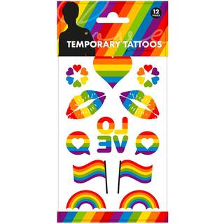 Regnbue pride tatovering