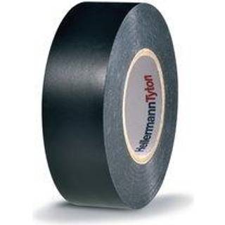 Hellermann Tape PVC sort 0,15x25MM 25m