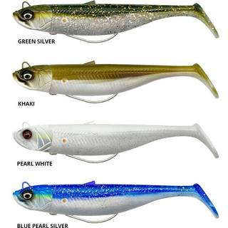 Savage Gear Minnow Weedless 28g Jig Green Silver