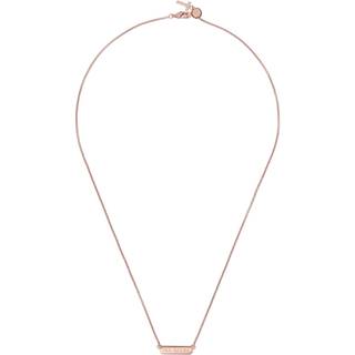 Ted Baker Rose Gold Sparkle Bar Necklace - Rose Gold - 48cm