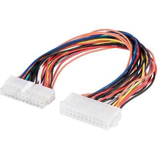 ATX strømkabel 24 Pin han til 24 Pin hun - 45 cm