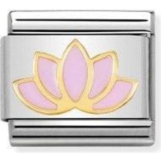Nomination Charm - Lotusblüte - 030278/17 - rosa