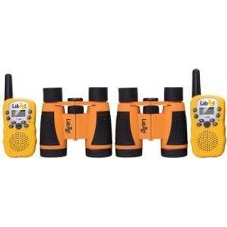 Kikkert + Walkie-talkie sæt - Orange - Udendørsliv fra Levenhuk